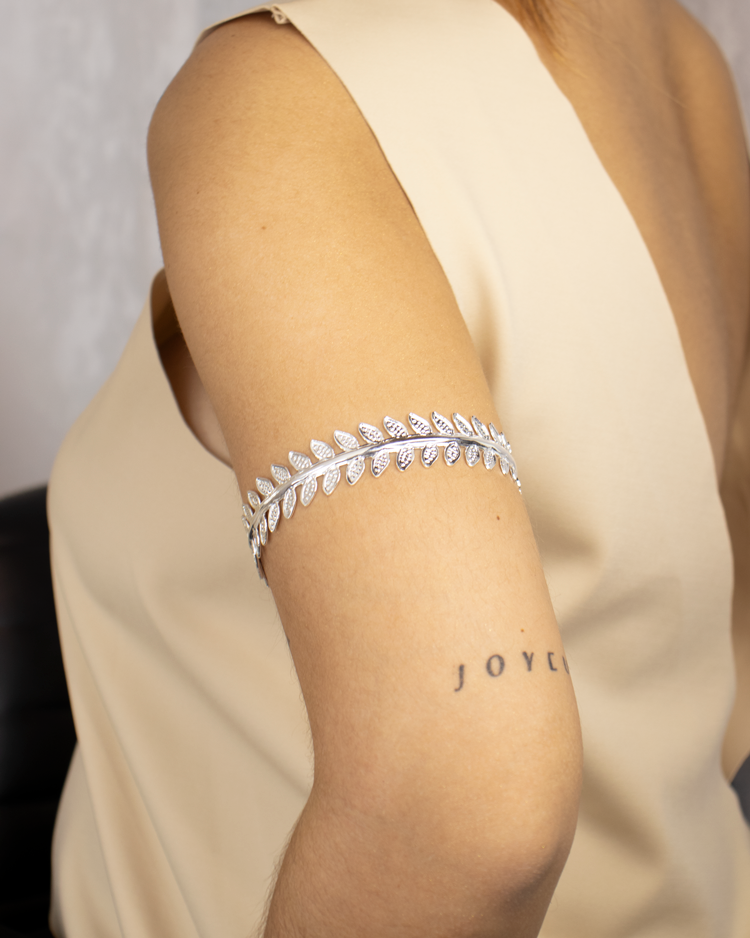 BRAZALETE NATURE BAÑO DE PLATA