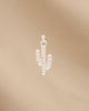 DIJE CACTUS CIRCONADO BAÑO EN PLATA