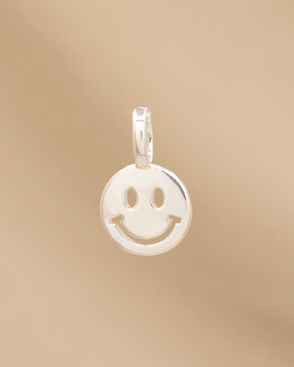 DIJE CARA FELIZ BAÑO EN PLATA