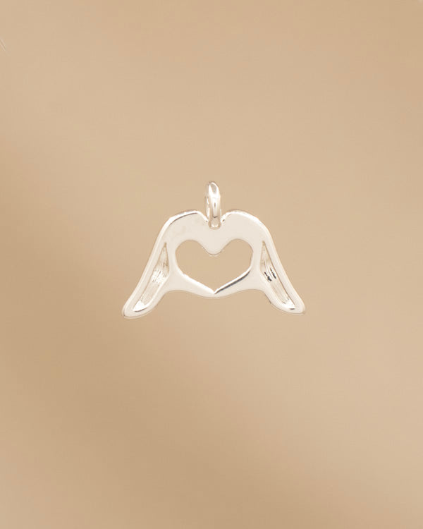 DIJE HANDS OF HEART BAÑO EN PLATA