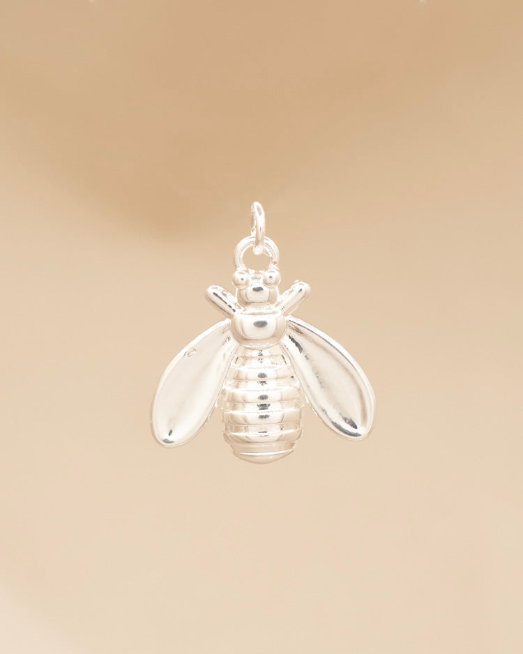 DIJE LUCIERNAGA BAÑO EN PLATA