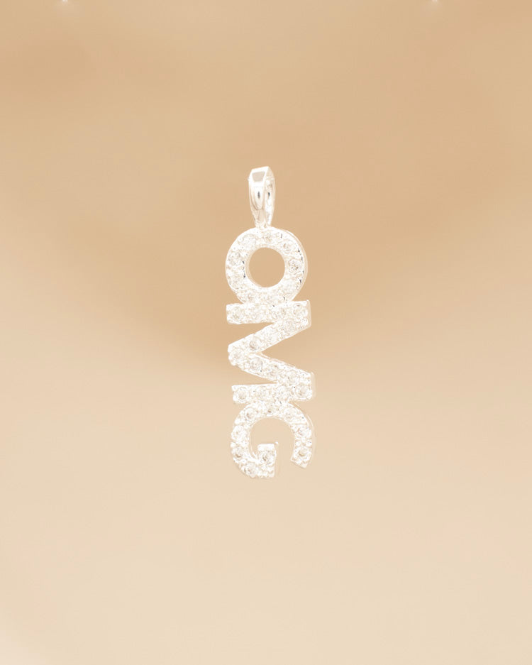 DIJE OMG BAÑO EN PLATA