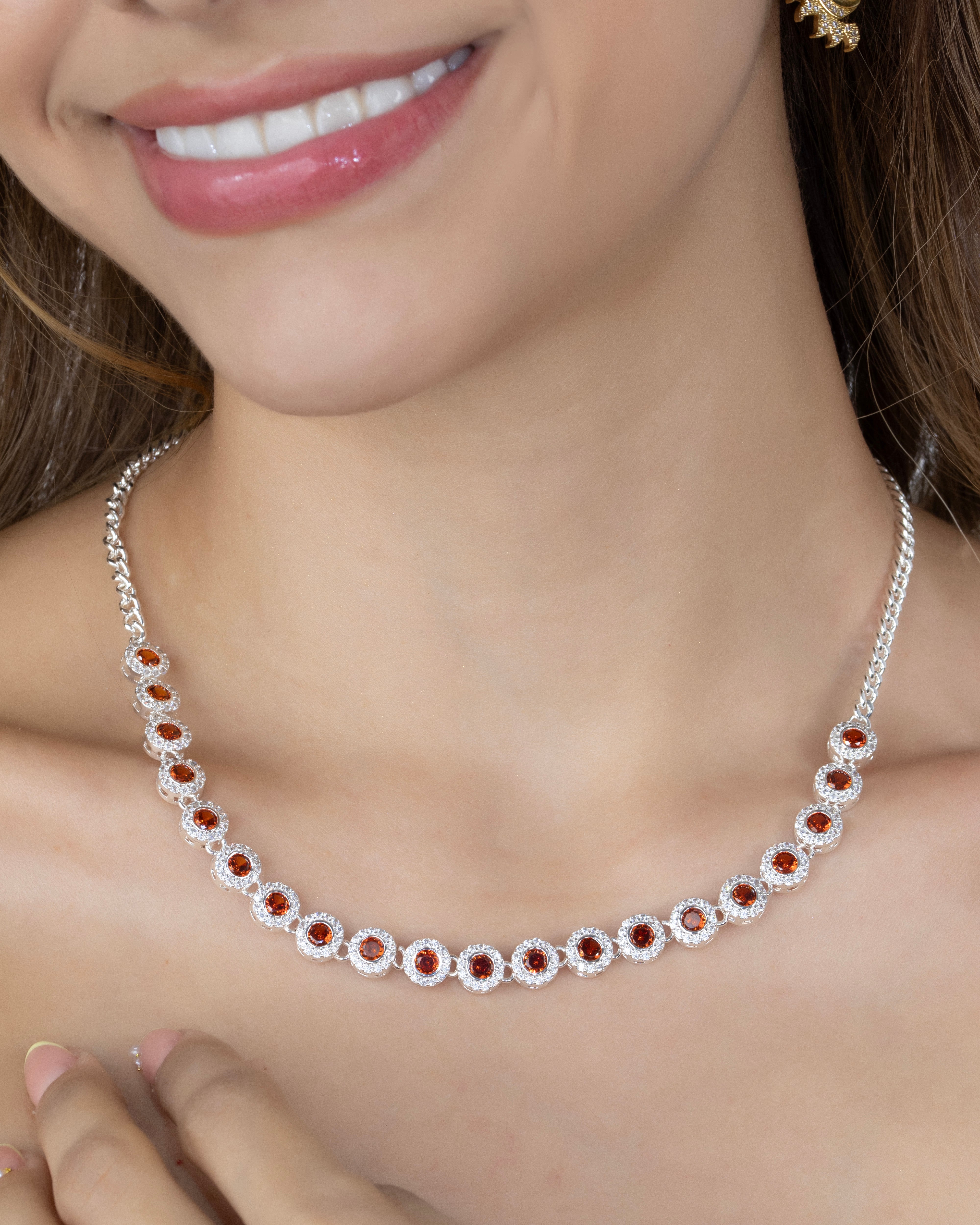 CADENA HAILEY BAÑO DE PLATA