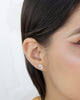TOPO ÓPALO BLANCO BAÑO EN PLATA