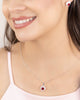 SET TOPO + CADENA CORAZÓN BAÑO DE PLATA