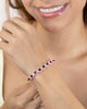 PULSERA ROYAL GLOW BAÑO EN PLATA