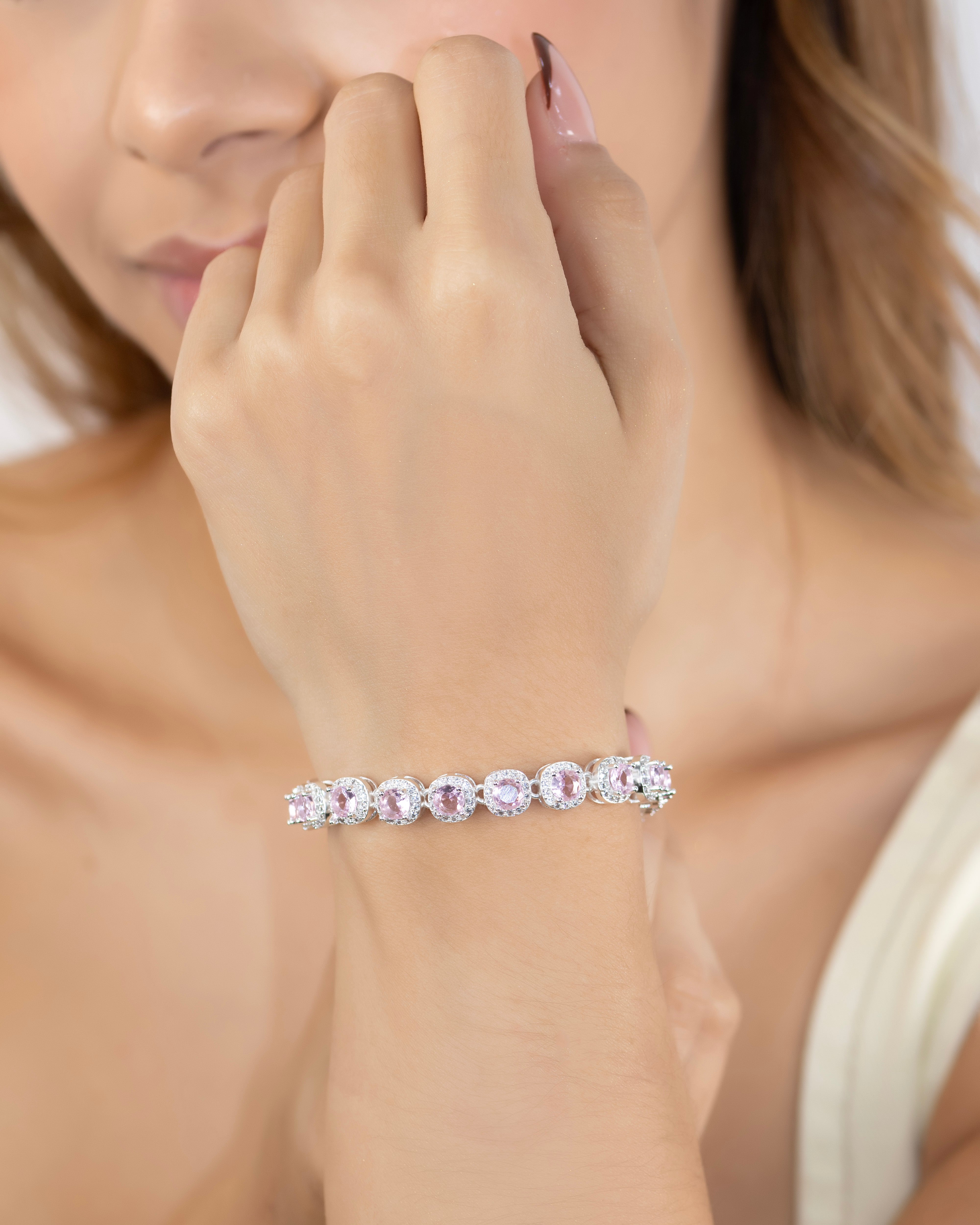 PULSERA ROYAL GLOW BAÑO EN PLATA