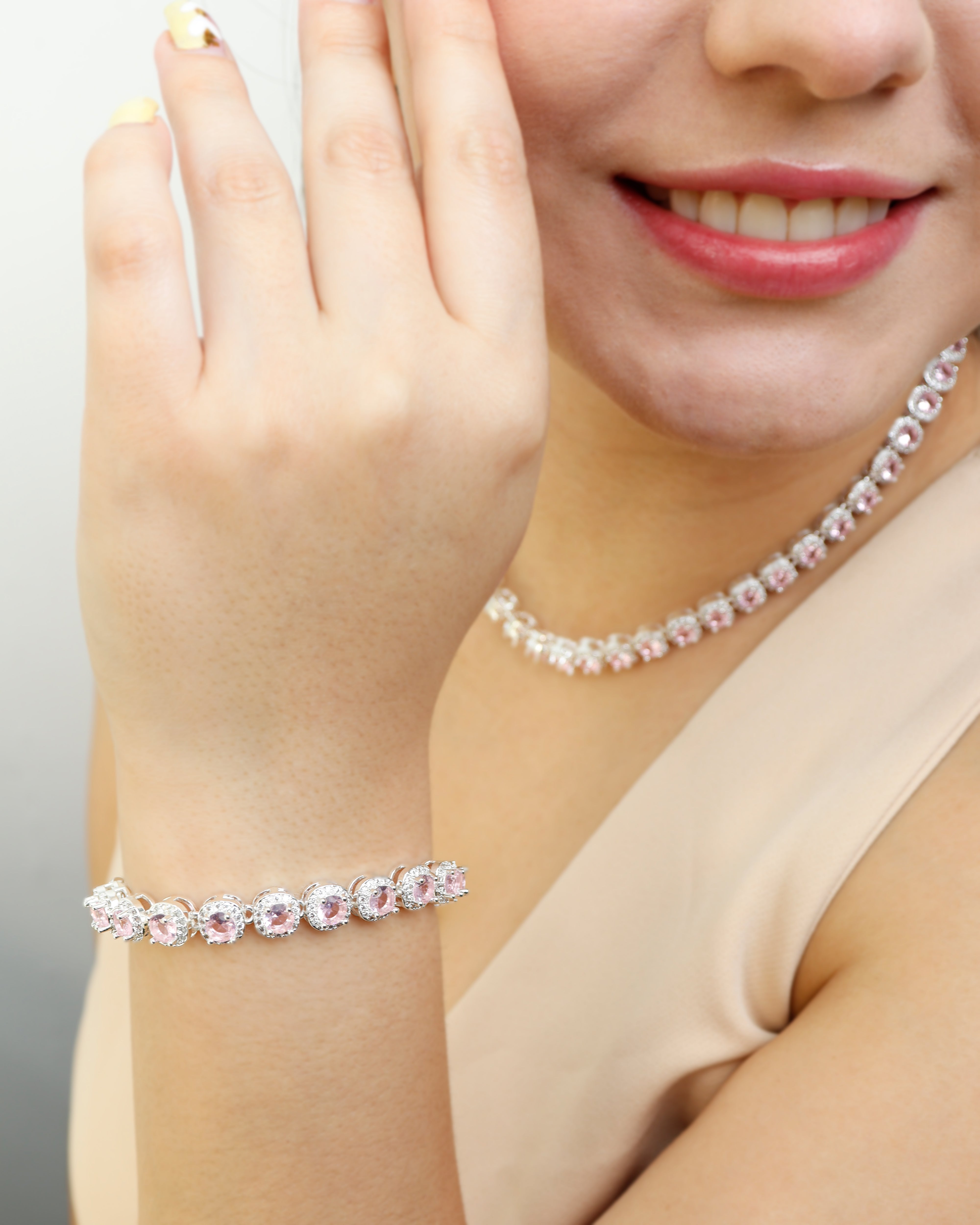 PULSERA ROYAL GLOW BAÑO EN PLATA