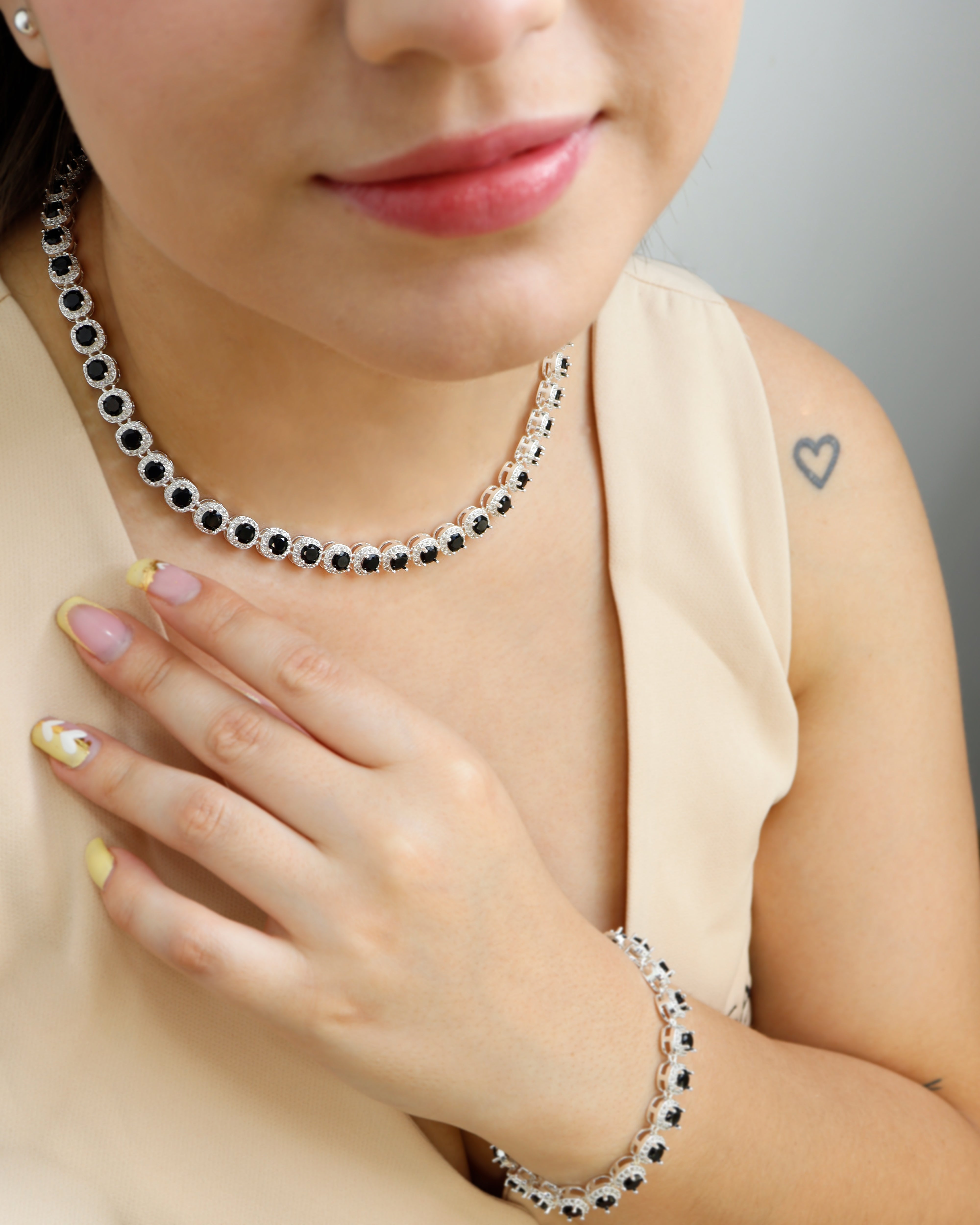 CADENA ROYAL GLOW BAÑO EN PLATA