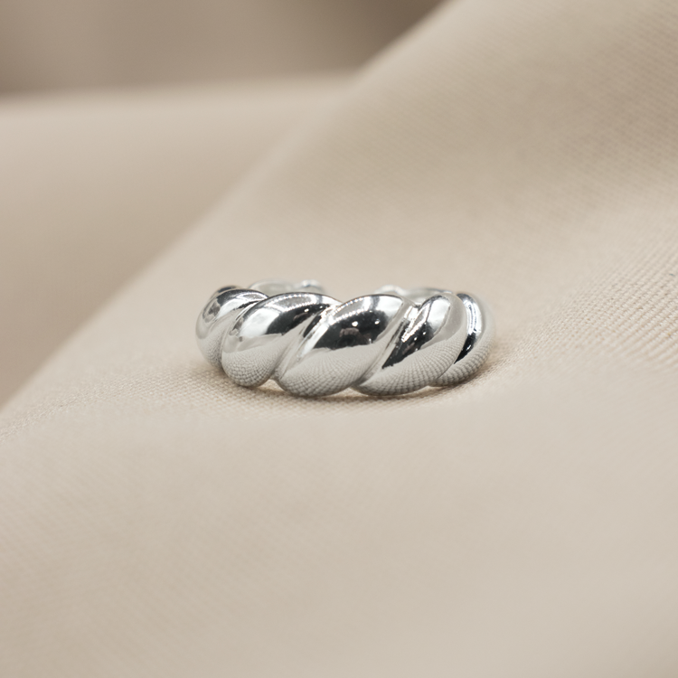ANILLO TRENZA EN PLATA