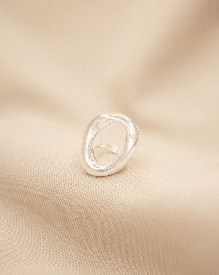 ANILLO SUAMI BAÑO DE PLATA