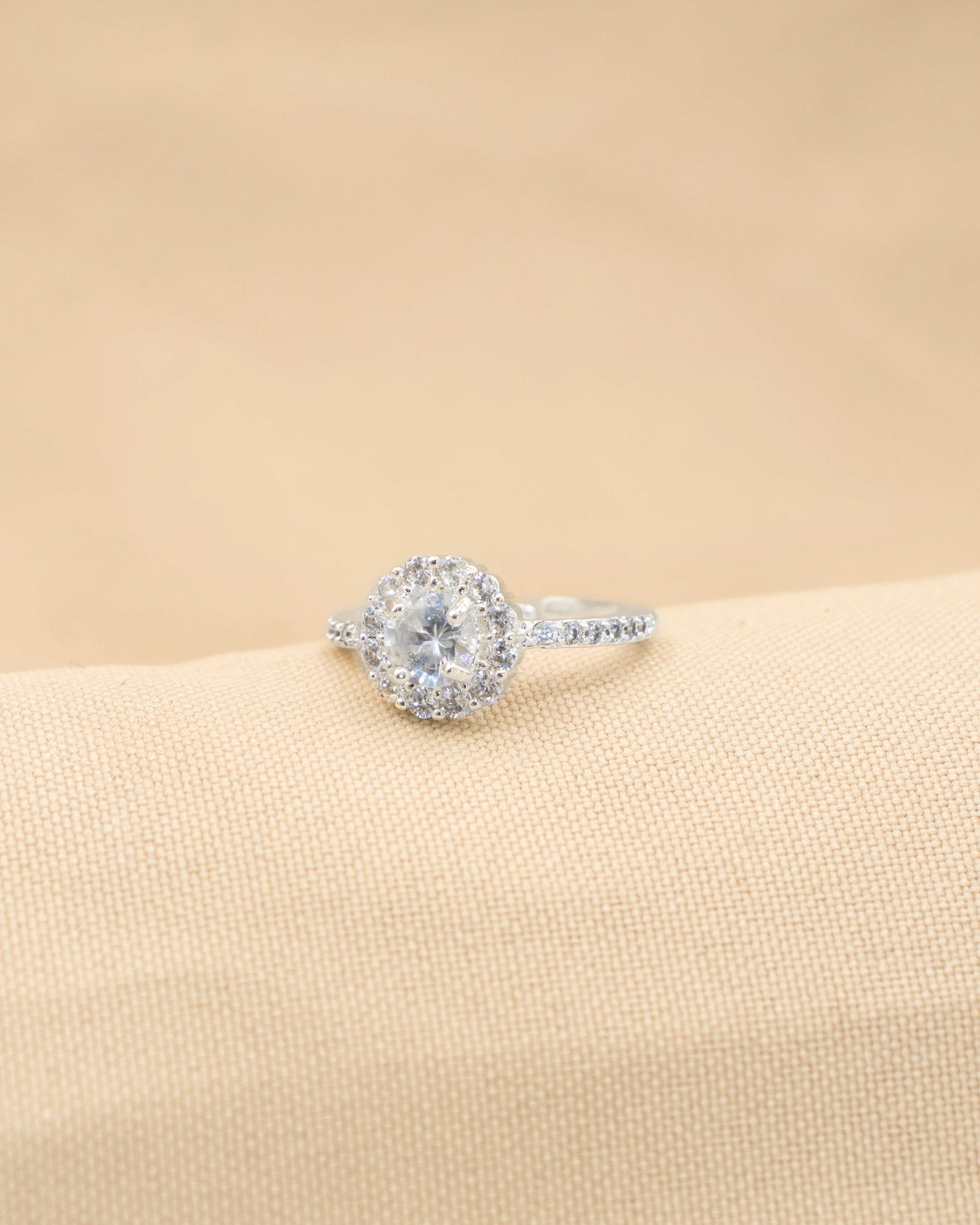 ANILLO VICTORIA BAÑO DE PLATA