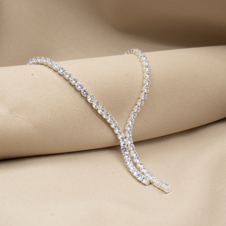 CADENA CENICIENTA BAÑO DE PLATA