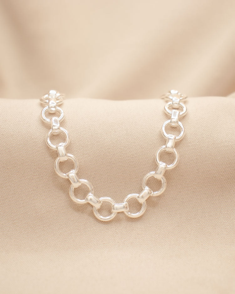 CADENA DIANA BAÑO DE PLATA