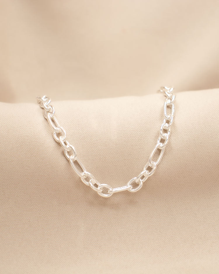 CADENA VALENTINA BAÑO DE PLATA