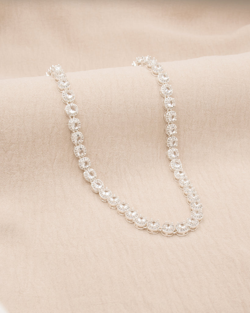 CADENA ROYAL GLOW BAÑO EN PLATA