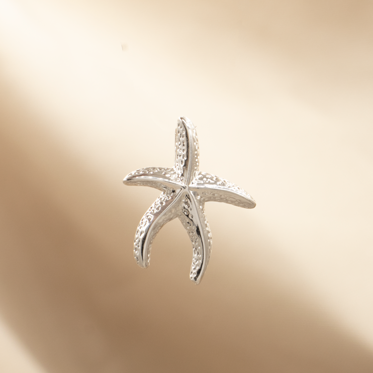 DIJE STARFISH BAÑO DE PLATA