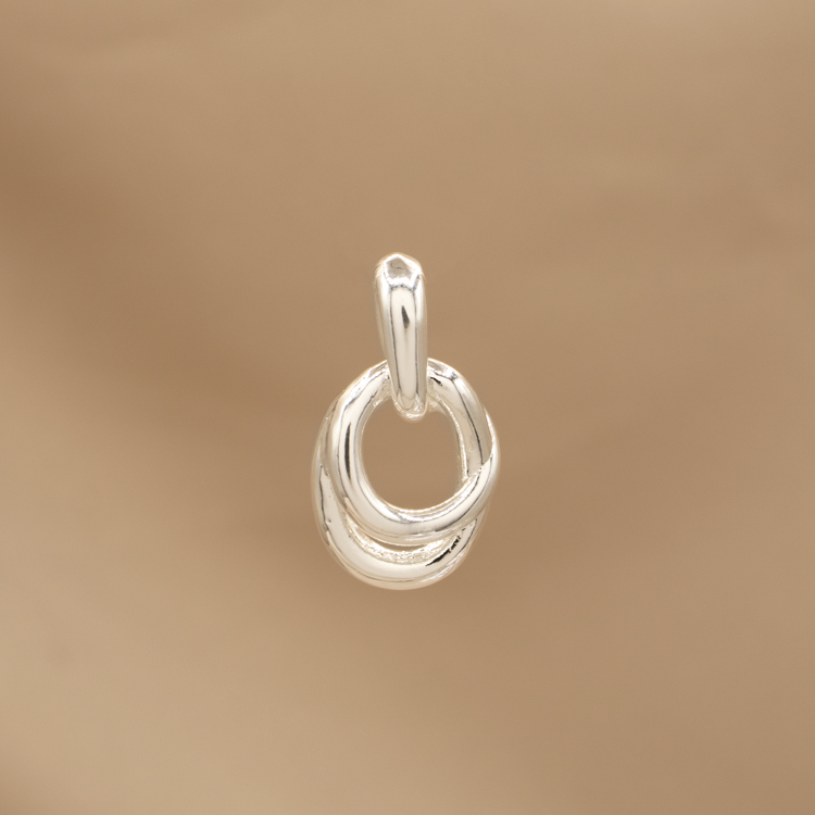 DIJE ENLACE BAÑO DE PLATA