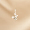DIJE MICKEY GLOW BAÑO DE PLATA