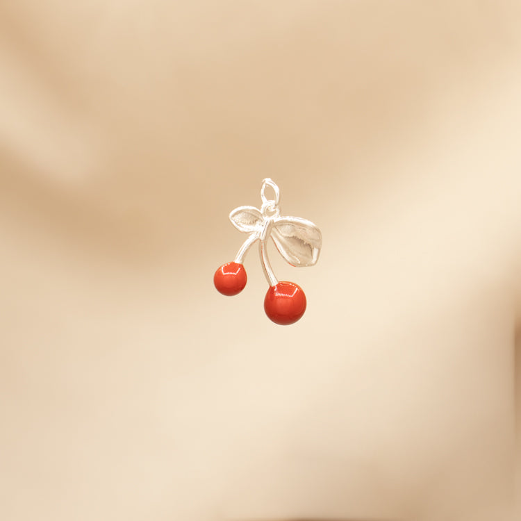 DIJE CHERRY LUSH BAÑO DE PLATA