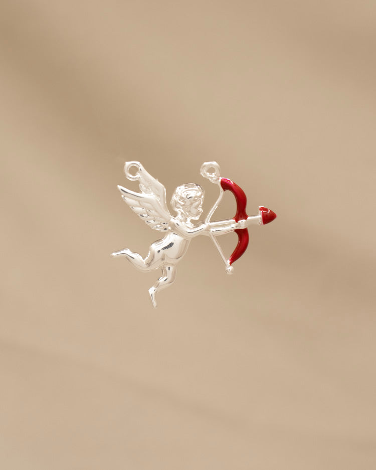 DIJE CUPIDO BAÑO EN PLATA