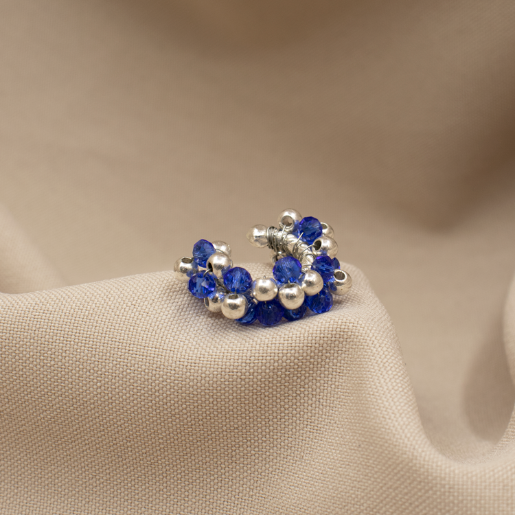 EARCUFF REPOLLO BAÑO DE PLATA