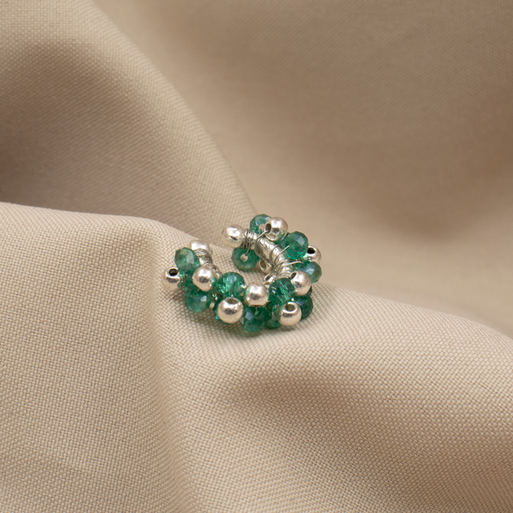 EARCUFF REPOLLO BAÑO DE PLATA