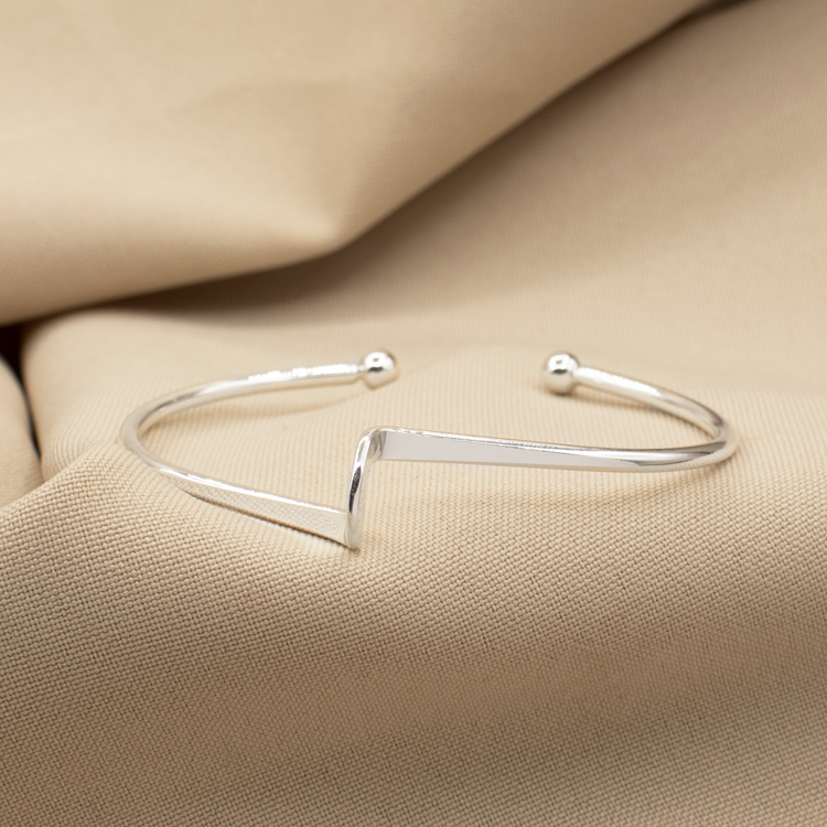 PULSERA DIANA BAÑO DE PLATA