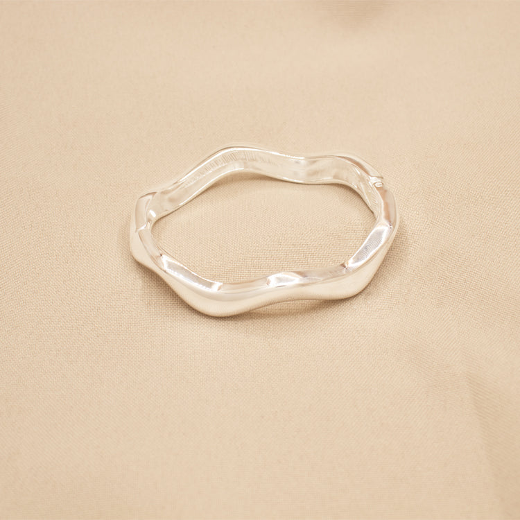PULSERA RIVANA BAÑO DE PLATA