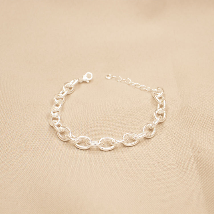 PULSERA ZINNA BAÑO DE PLATA