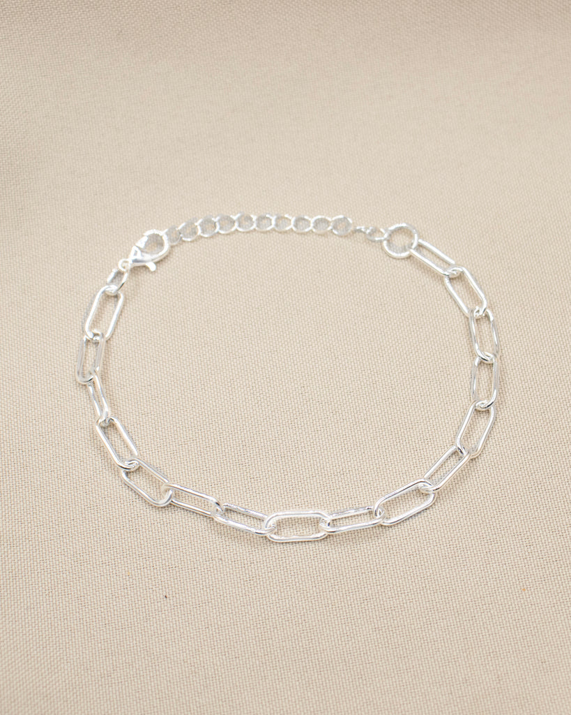 PULSERA DELIA BAÑO EN PLATA