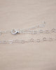 PULSERA LAZOS DE AMOR BAÑO EN PLATA