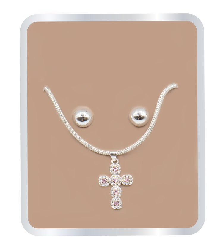 SET EMBLEMA BAÑO DE PLATA