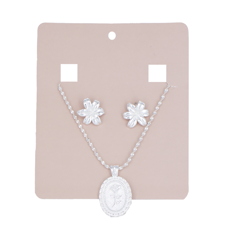 SET ROSÉE BAÑO EN PLATA