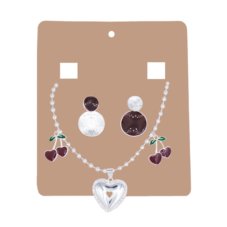 SET ENCANTO FRUTAL EN BAÑO PLATA