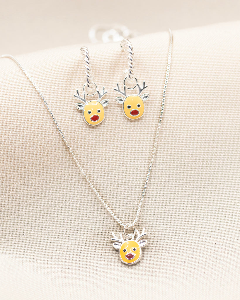 SET RENO NAVIDAD BAÑO DE PLATA