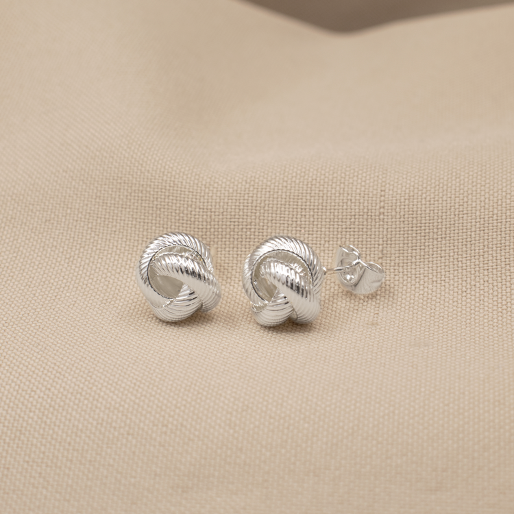 TOPO NUDO CARACOL BAÑO DE PLATA