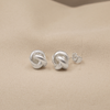 TOPO NUDO CARACOL BAÑO DE PLATA