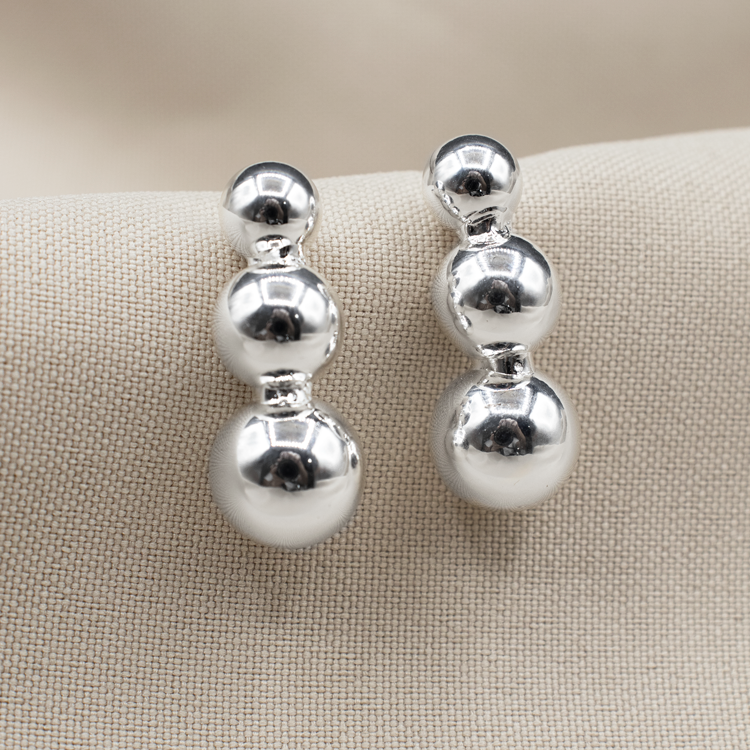 TOPO TRIPLE BALIN BAÑO DE PLATA