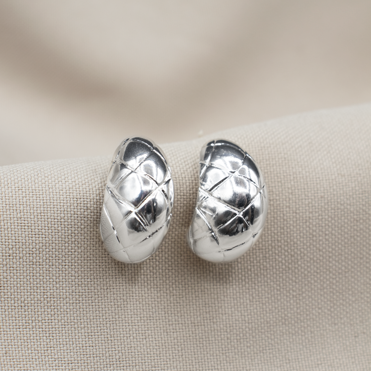 TOPO GOTA CON PLIEGUES BAÑO DE PLATA