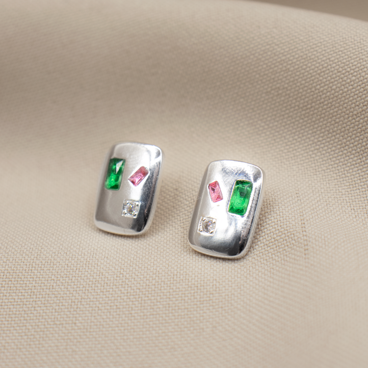 TOPO TRES CIRONES BAÑO DE PLATA