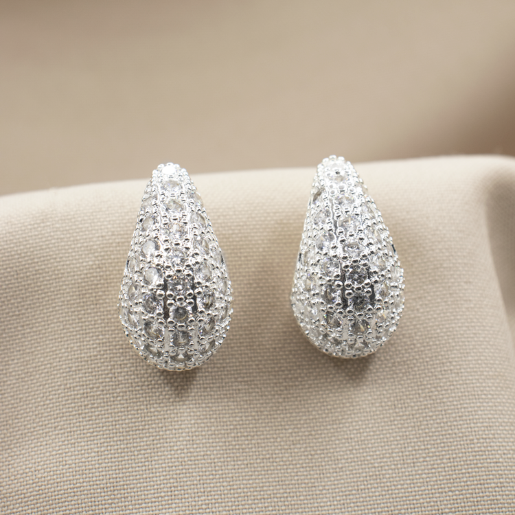 TOPO GOTA RUBÍ BAÑO DE PLATA