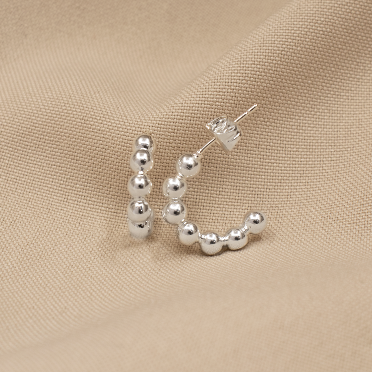 TOPO EN C BALINES DEGRADADOS EN BAÑO DE PLATA