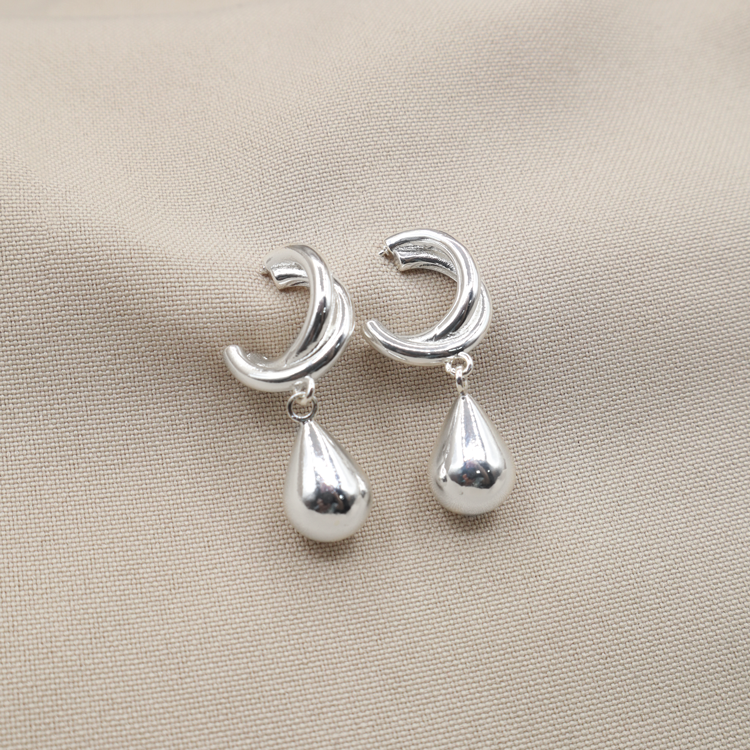 TOPO DOBLE C + GOTA BAÑO DE PLATA