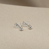 TOPO BOLA PEQUEÑA 3MM CLASIC BAÑO DE PLATA