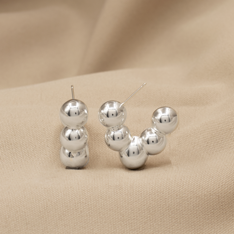 TOPO C BOLAS BAÑO DE PLATA