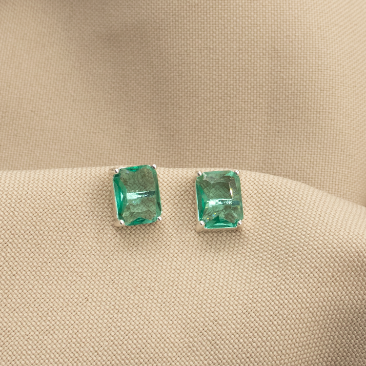 TOPO SERENA AGUA MARINA BAÑO DE PLATA