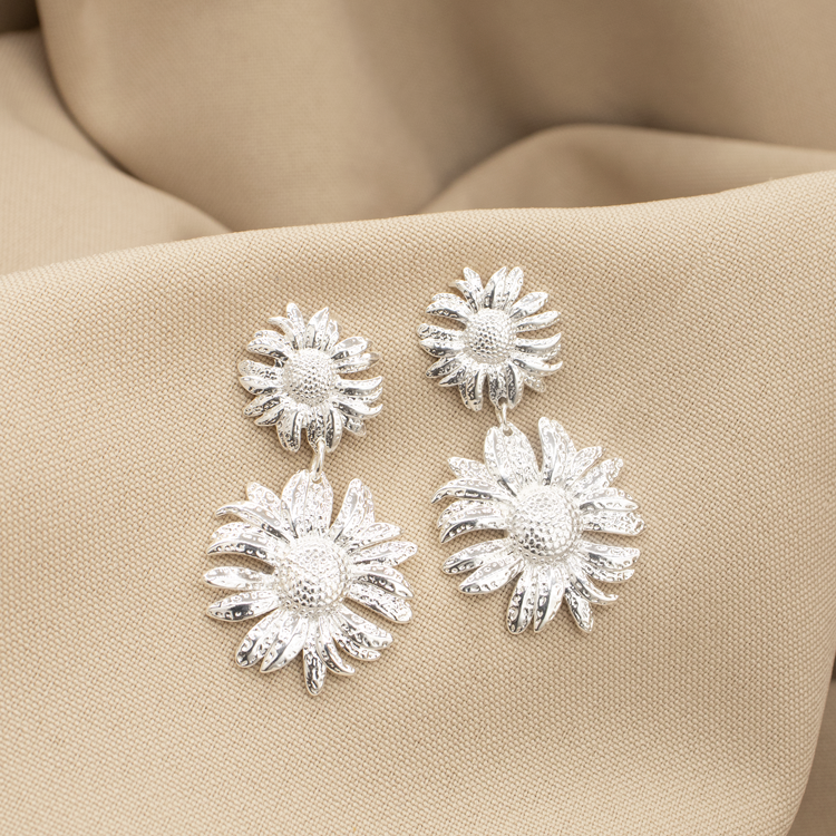 TOPO GIRASOL BAÑO DE PLATA