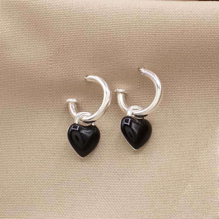 TOPO CORAZON LOVE IT BAÑO DE PLATA