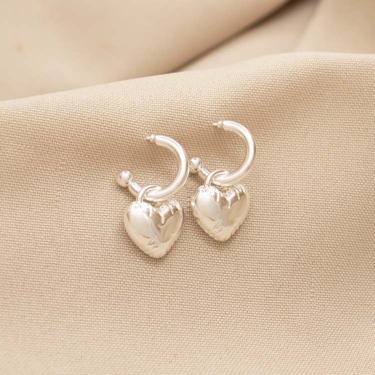 TOPO CORAZÓN SORA BAÑO DE PLATA